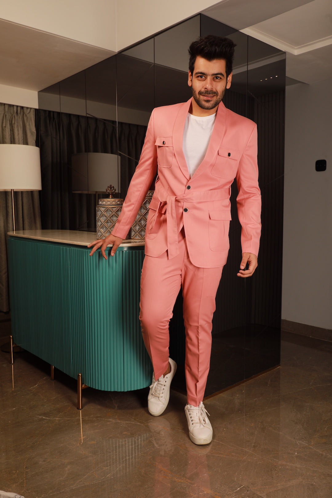 Pink Safari Suit