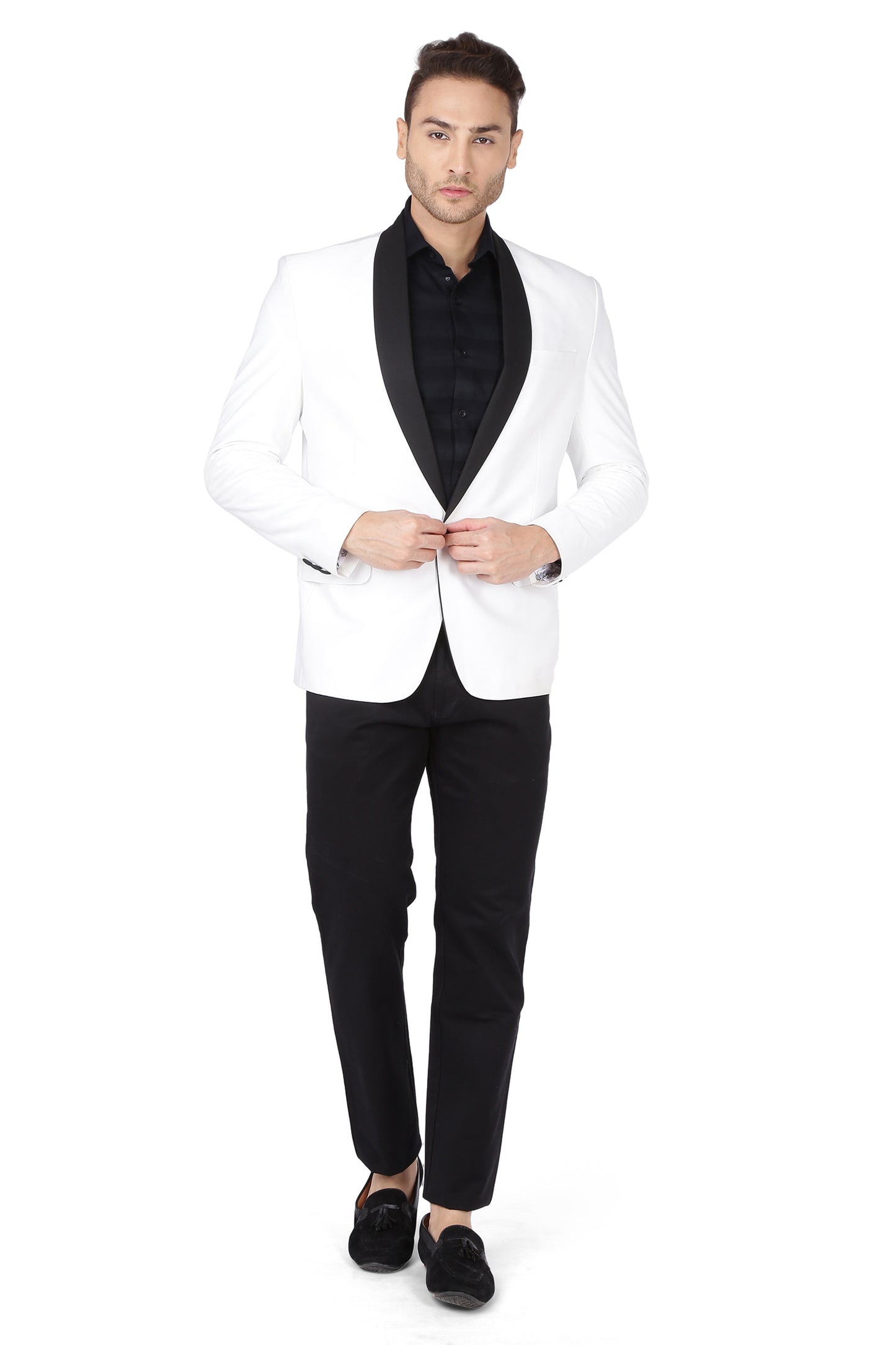 White Tuxedo Jacket