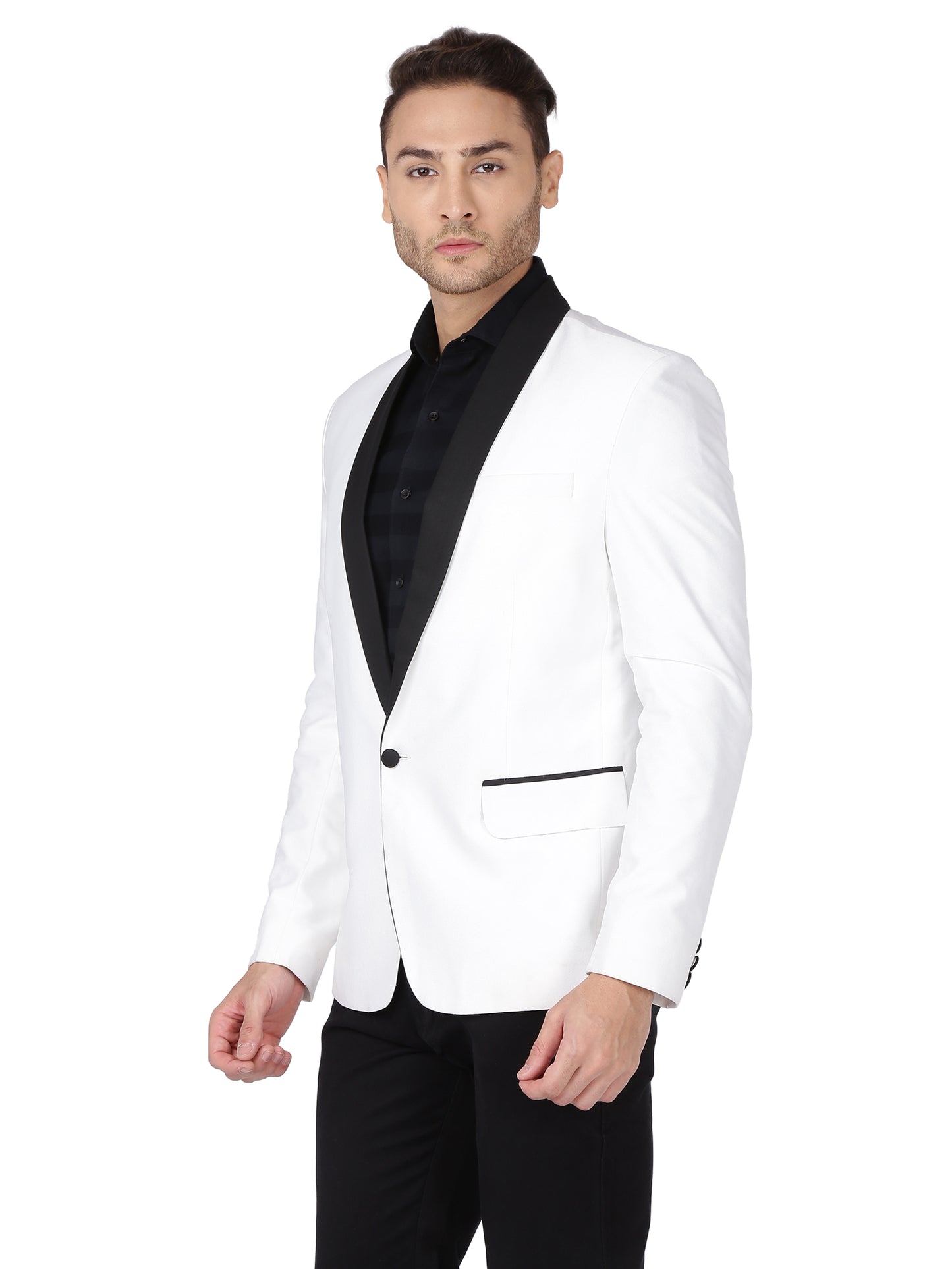 White Tuxedo Jacket